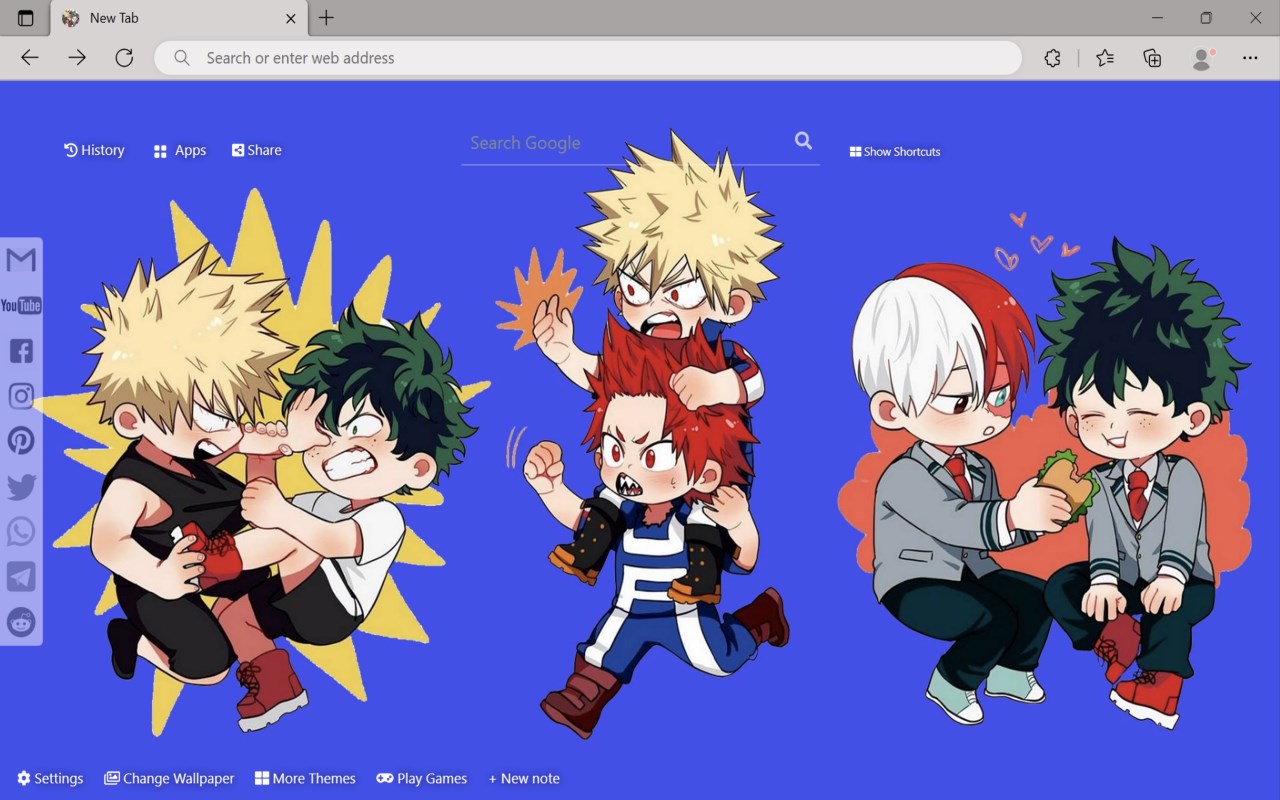 My Hero Academia Chibi Wallpaper