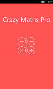 Crazy Maths Pro screenshot 1