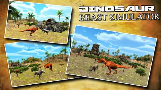 Dinosaur Beast Simulator screenshot 1