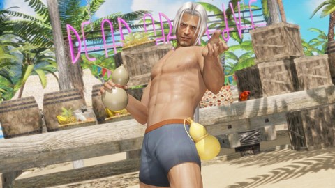 DOA6 Brad Wong: Costume Éden en bord de mer