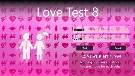Love Test 8 screenshot 1