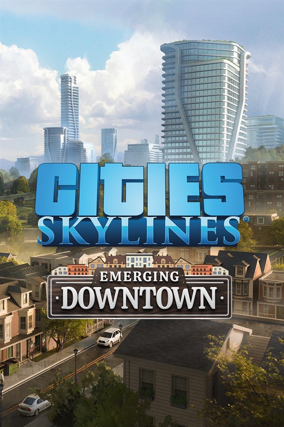 Cities: Skylines - Content Creator Pack: Emerging Downtown Xbox Series X|S and Xbox One cover art