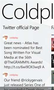 Coldplay News screenshot 1