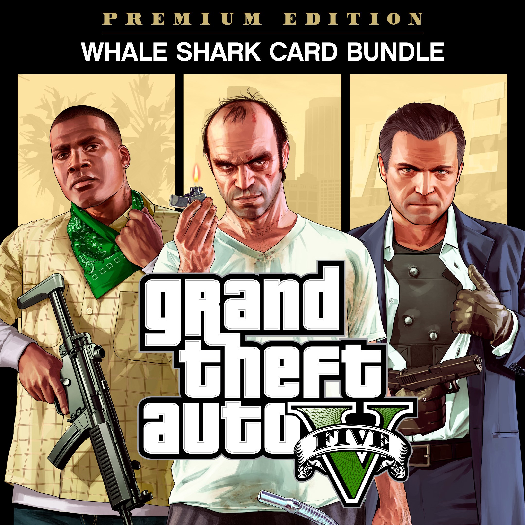 Grand Theft Auto V: Premium Edition & Whale Shark Card Bu...