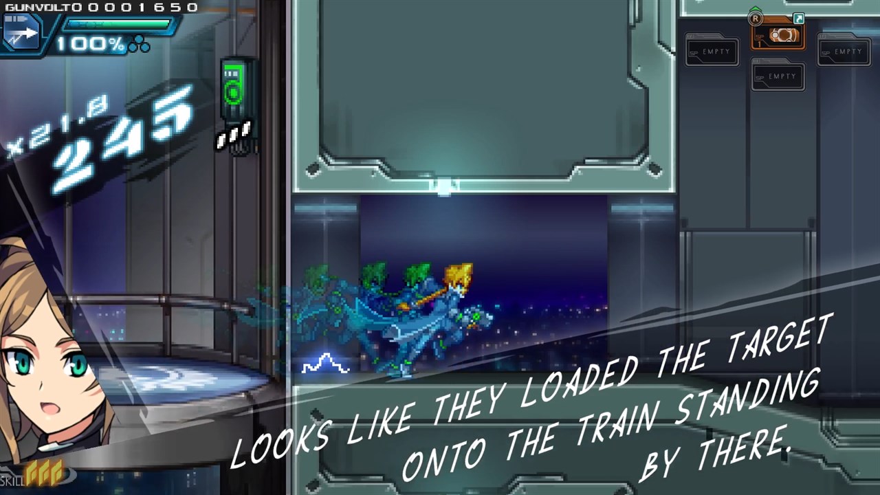 Azure Striker GUNVOLT screenshot 2