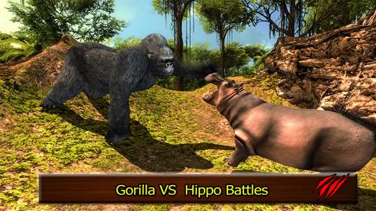 Wild Animal Simulator-Life of Gorilla screenshot 5