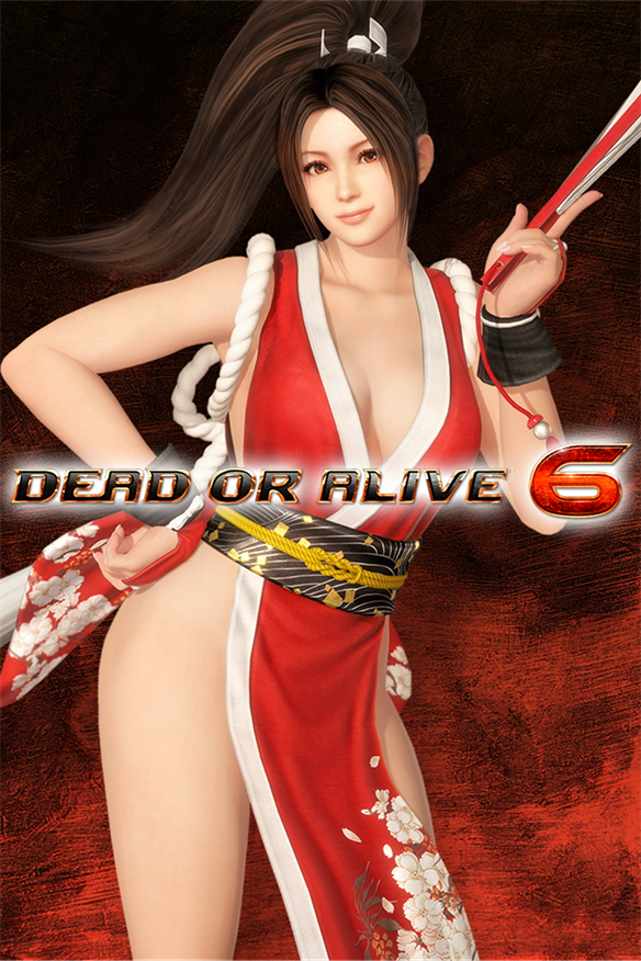 DEAD OR ALIVE 6 Character: Mai Shiranui Xbox Series X|S and Xbox One cover art
