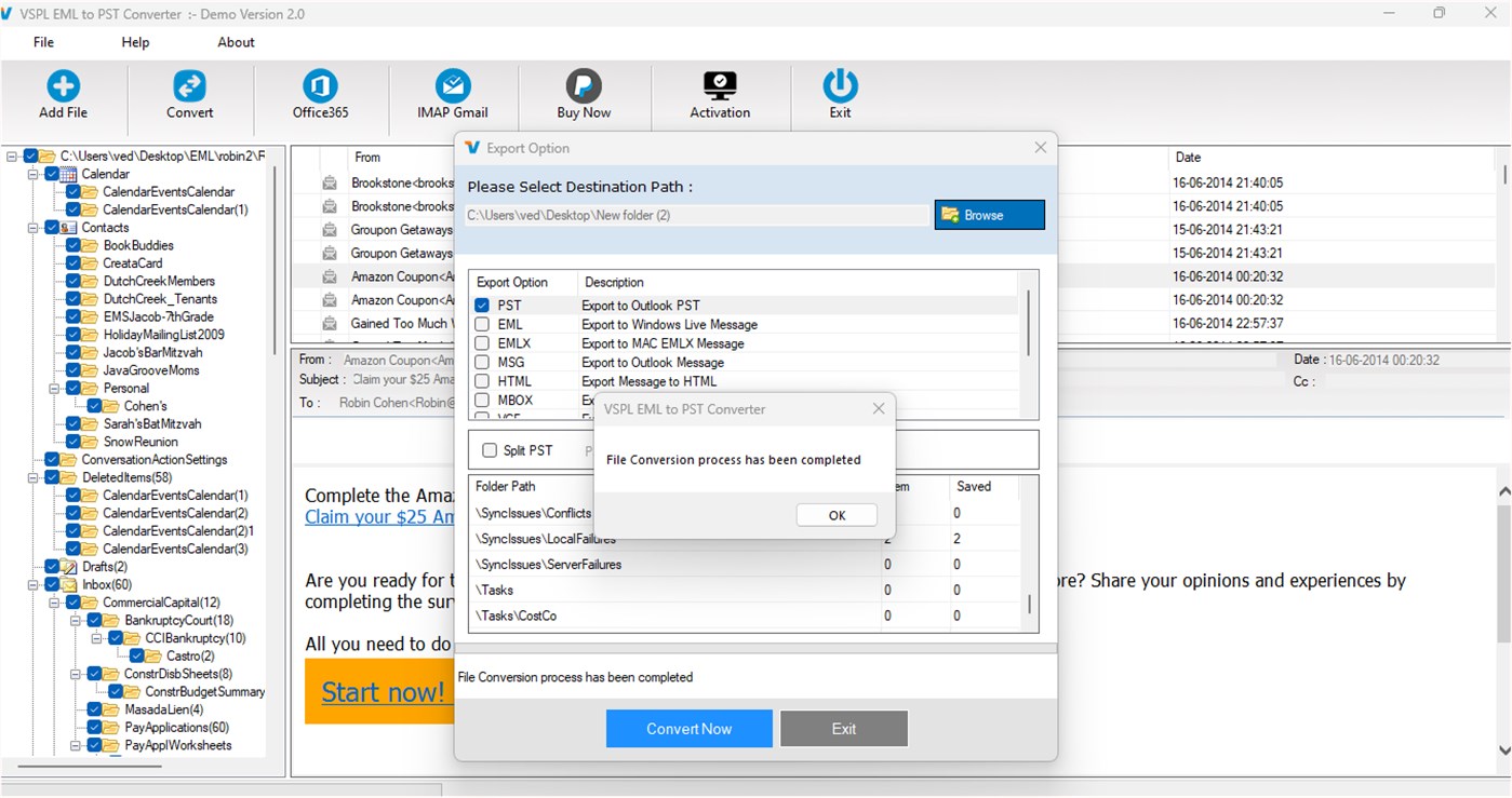 #7. EML to PST Converter (Windows) By: VARTIKA SOFTWARE PRIVATE LIMITED