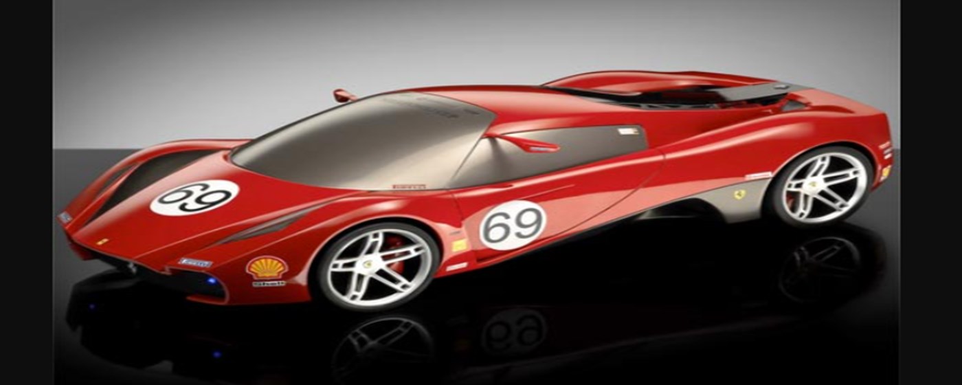 Super Cars Ferrari Puzzle Game marquee promo image