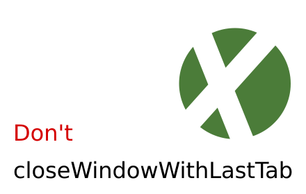 Don't Close Window With Last Tab small promo image