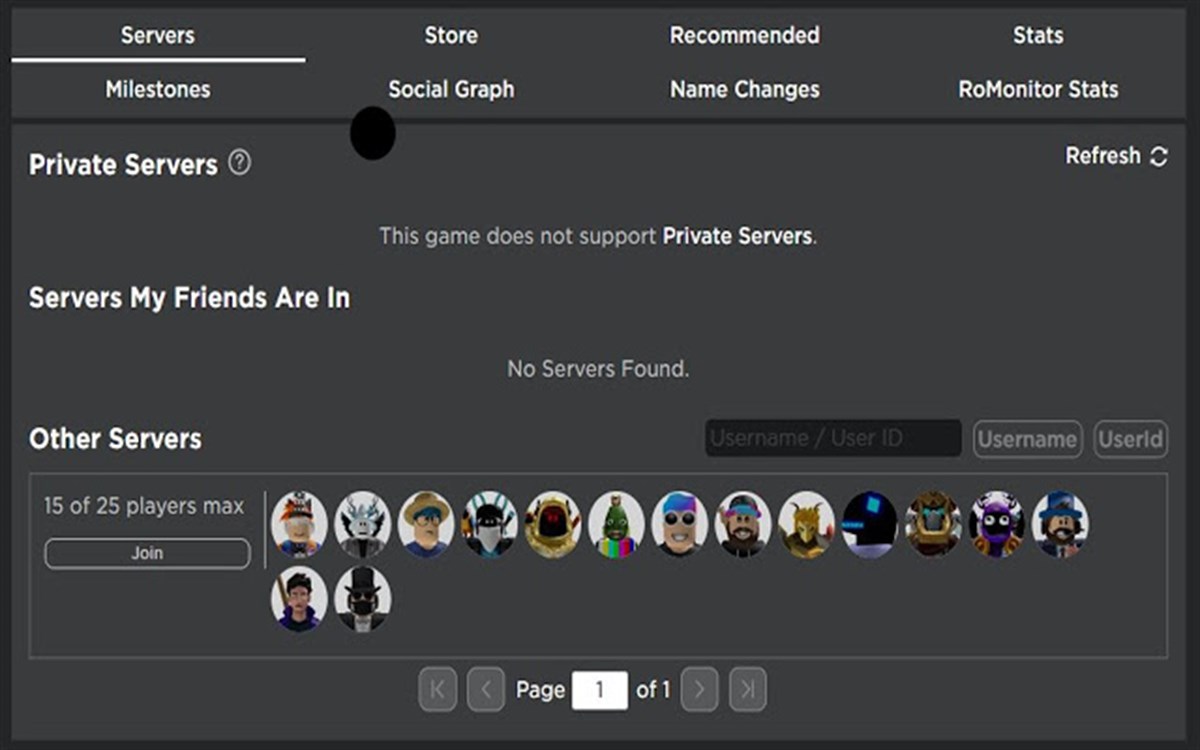 RoSearcher - Find Players on Roblox Servers Easily