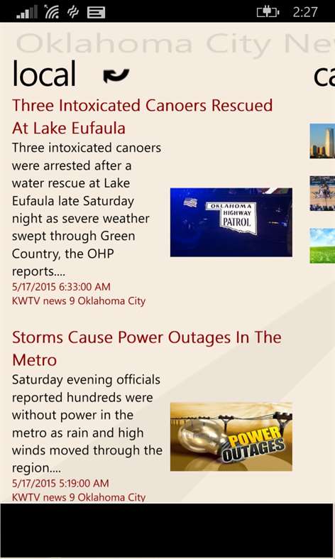 Oklahoma City News Screenshots 1