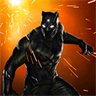 Grand Black Superhero Panther PRO
