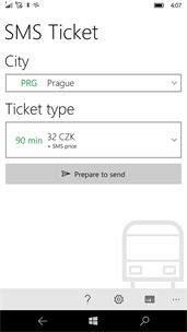 Czech Transport Ticket screenshot 1