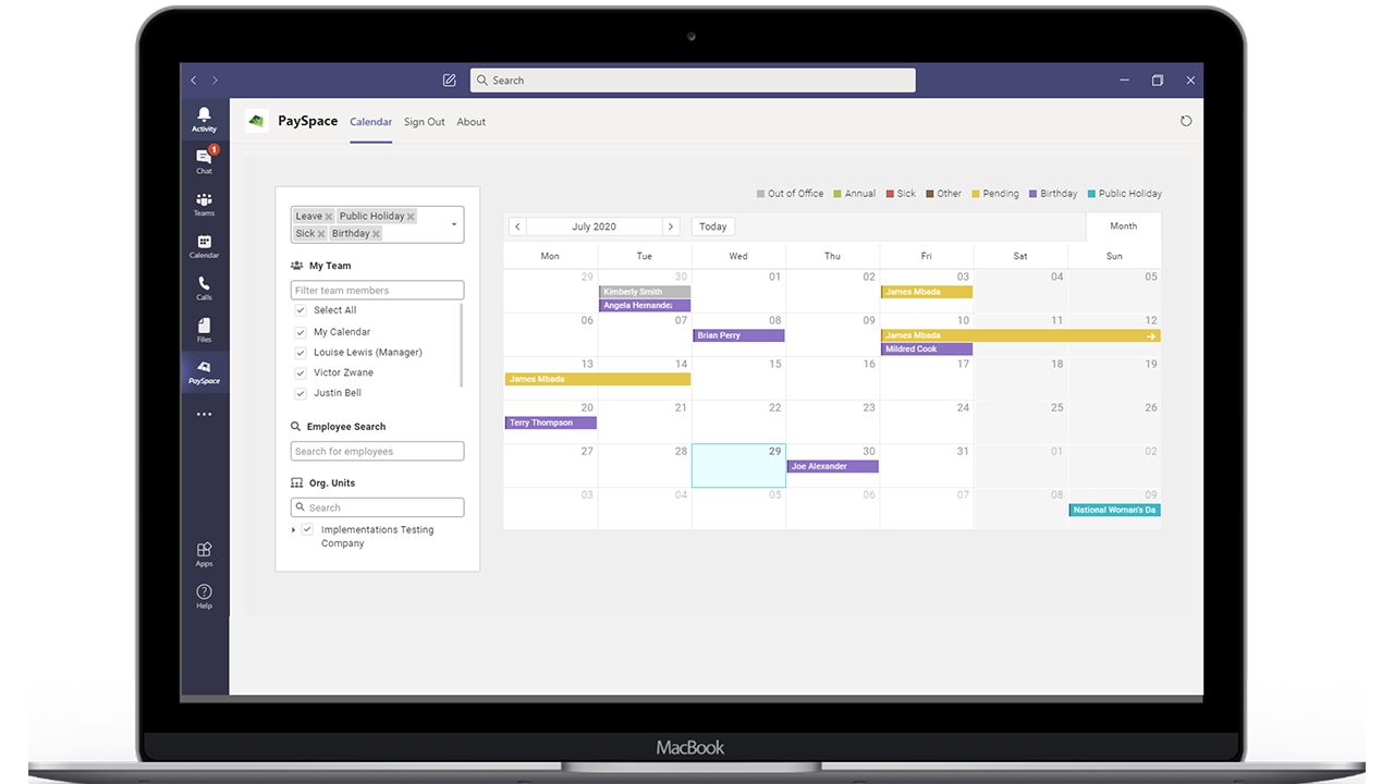 Snapshot 7 of PaySpace Payroll & HR Software & Services Africa