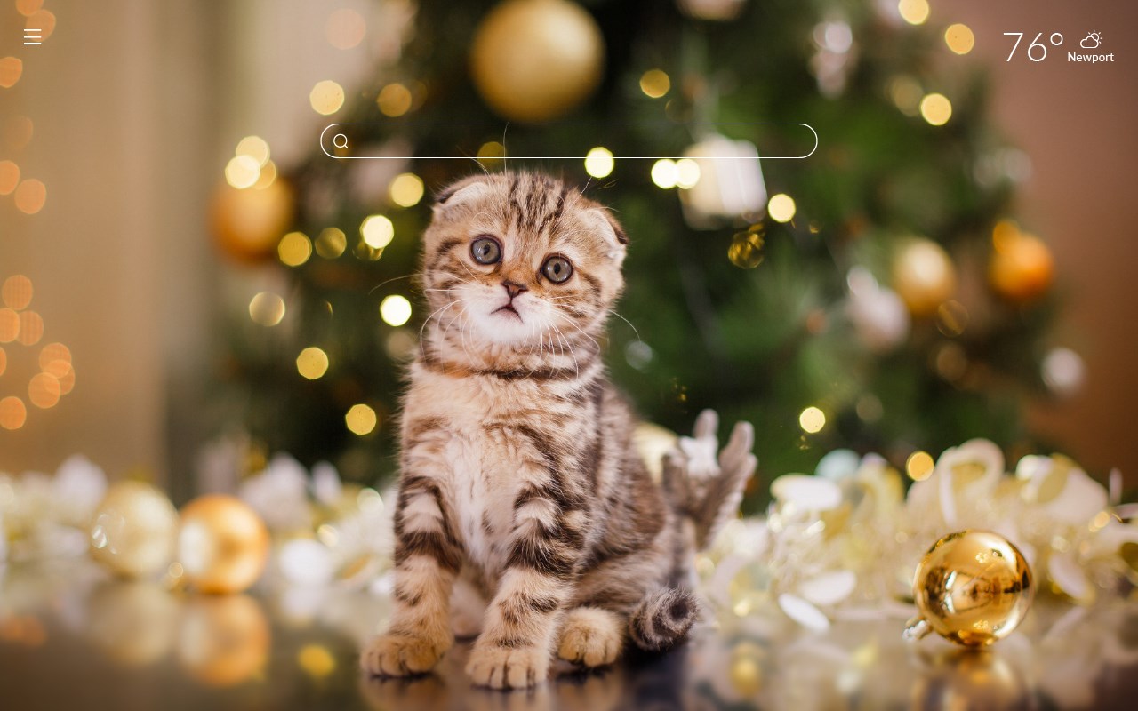 Christmas Cats HD Wallpapers New Tab Theme