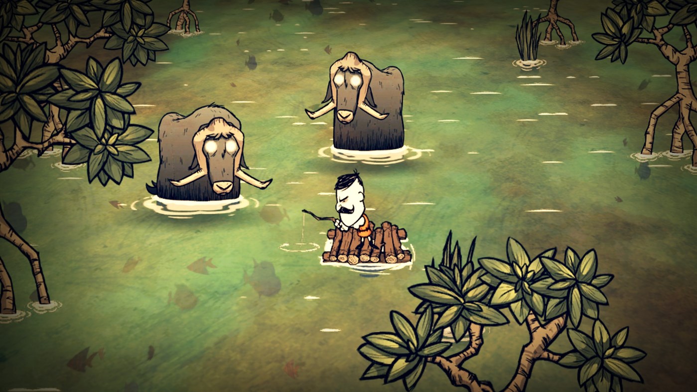 #10. Don't Starve: Giant Edition + Shipwrecked Expansion (Windows) Podle: Klei Entertainment
