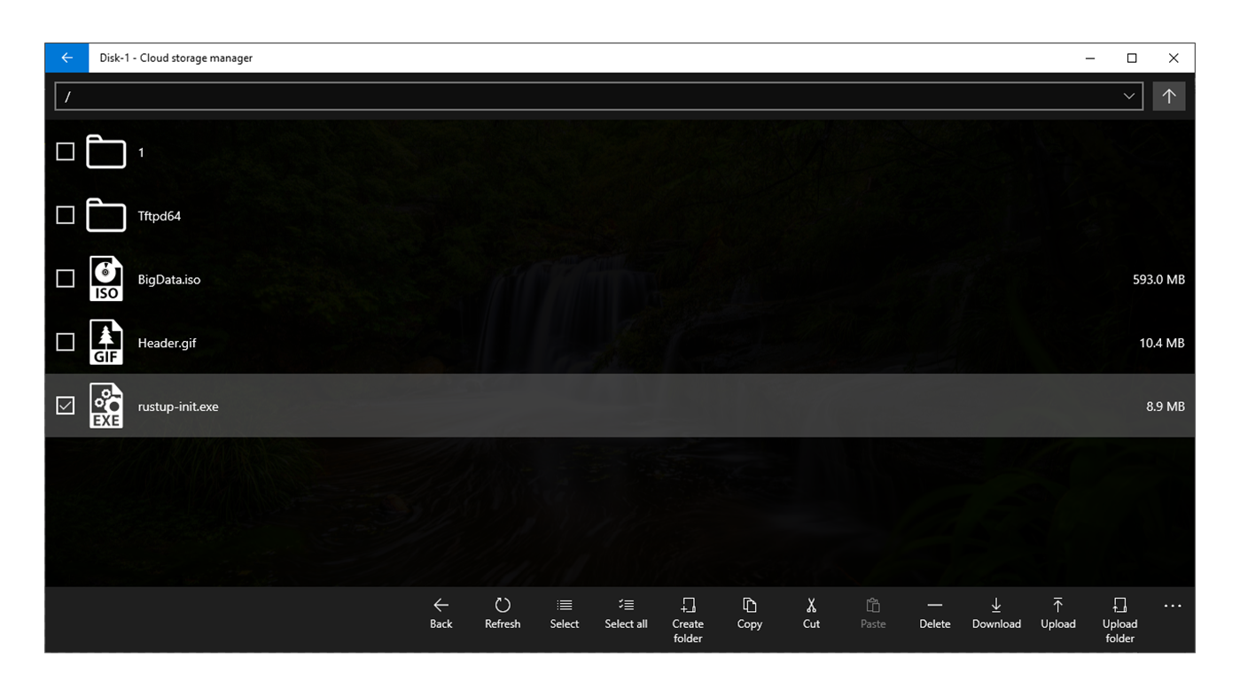 #3. Cloud storage manager (Windows) 由: Sergey-2025