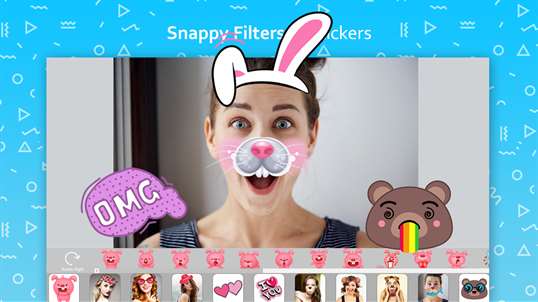 Funny Face Camera - Cool Lenses & Stickers screenshot 3