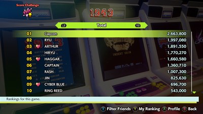 Capcom Arcade Stadium — скриншот 8