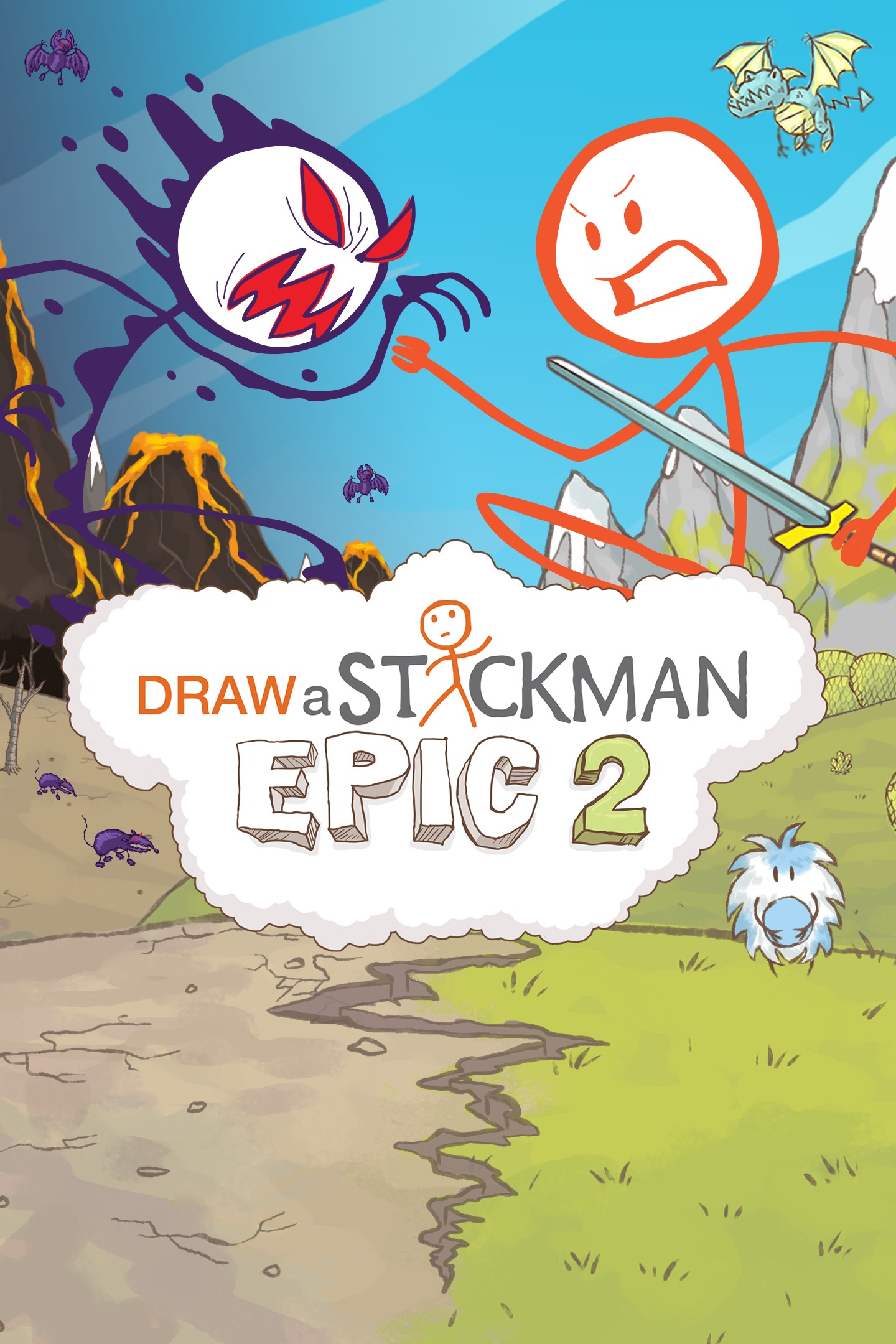 Draw a Stickman: EPIC 2 - Drawn Below