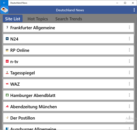 Deutschland News screenshot 2