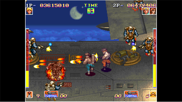 ACA NEOGEO SHOCK TROOPERS screenshot