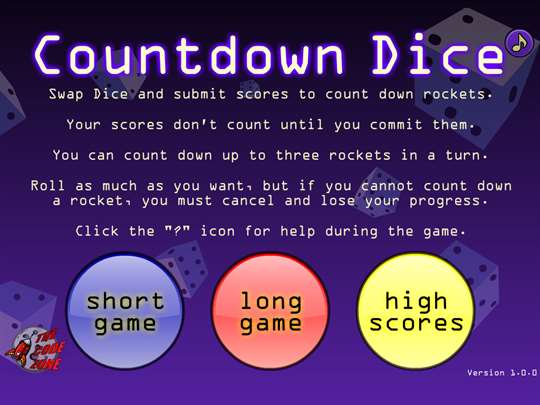 Countdown Dice screenshot 1