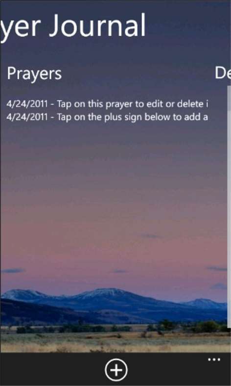 Prayer Journal Screenshots 2