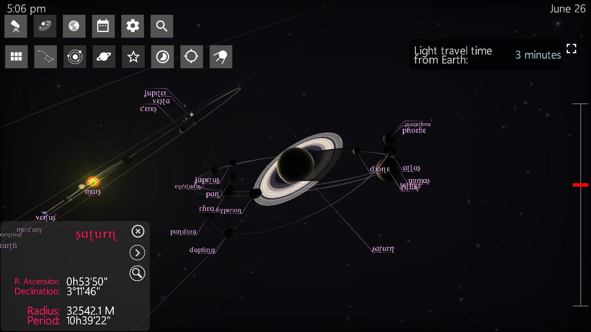 SkyORB Classic Astronomy screenshot