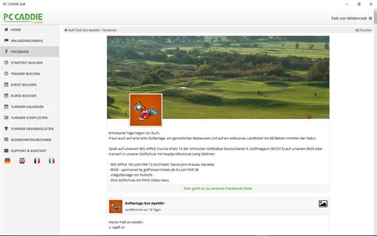 PC CADDIE Golf screenshot 5