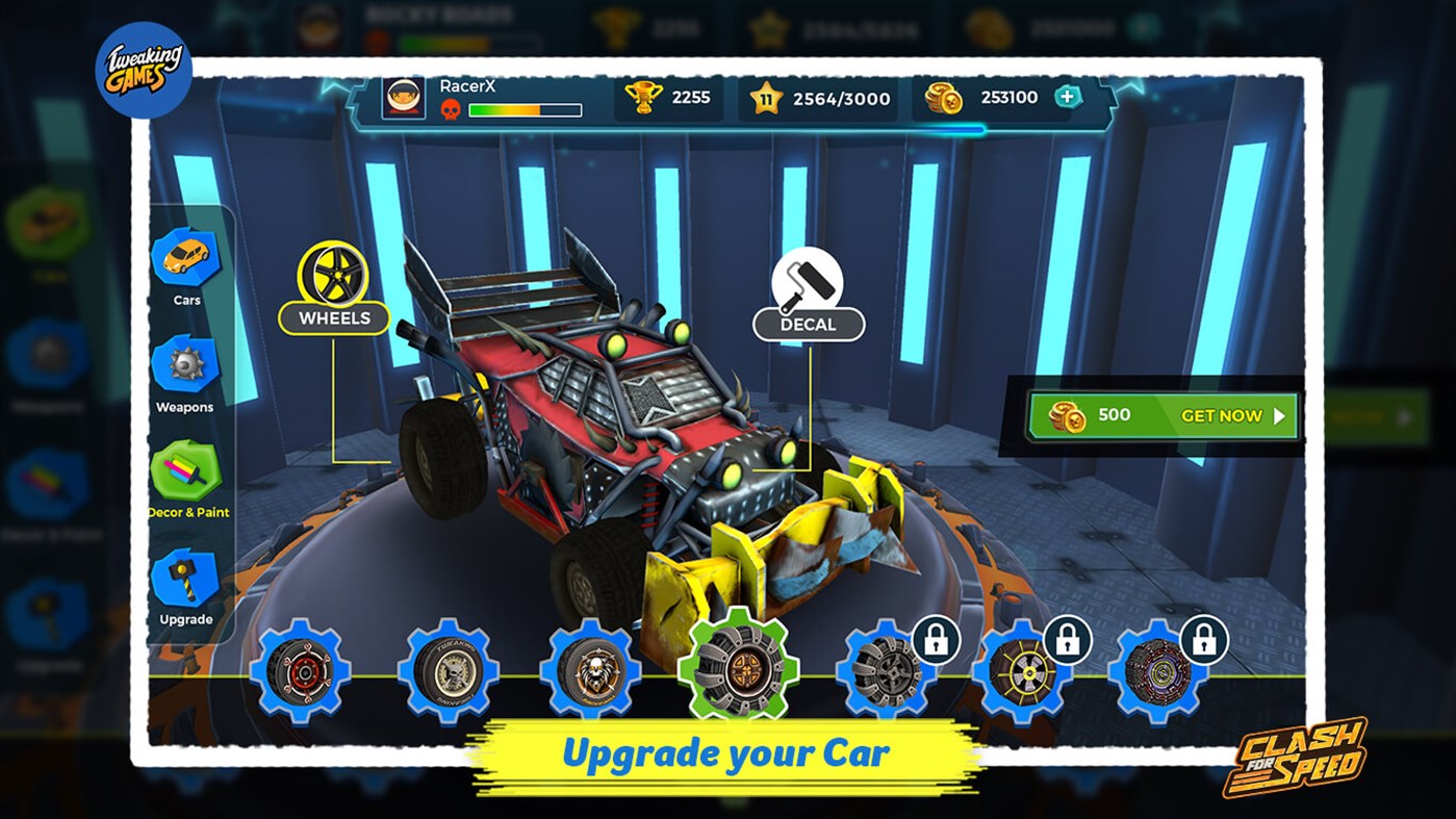 #5. Clash for Speed (Windows) 由: Tweaking Technologies Private Limited