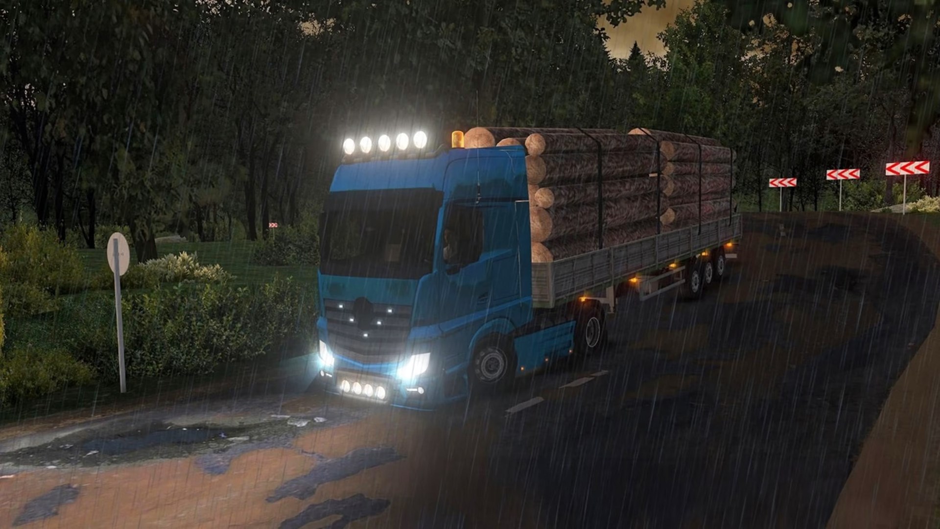 Truck Simulator : European Roads FRVR screenshot