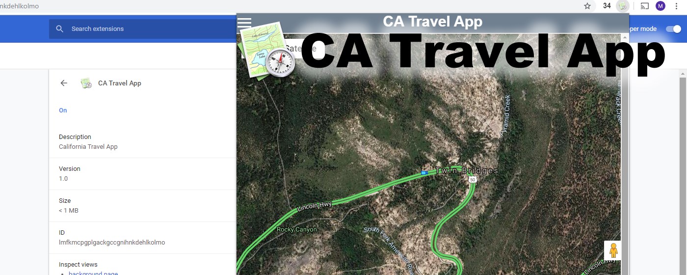 CA Travel App marquee promo image