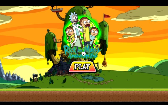 Rick And Morty Adventure Game