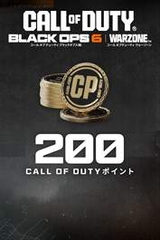 200 Black Ops 6またはCall of Duty®: Warzone™ポイント