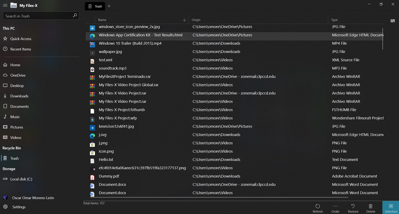 #7. My Files-X Free (Windows) Av: Neolyon Devs