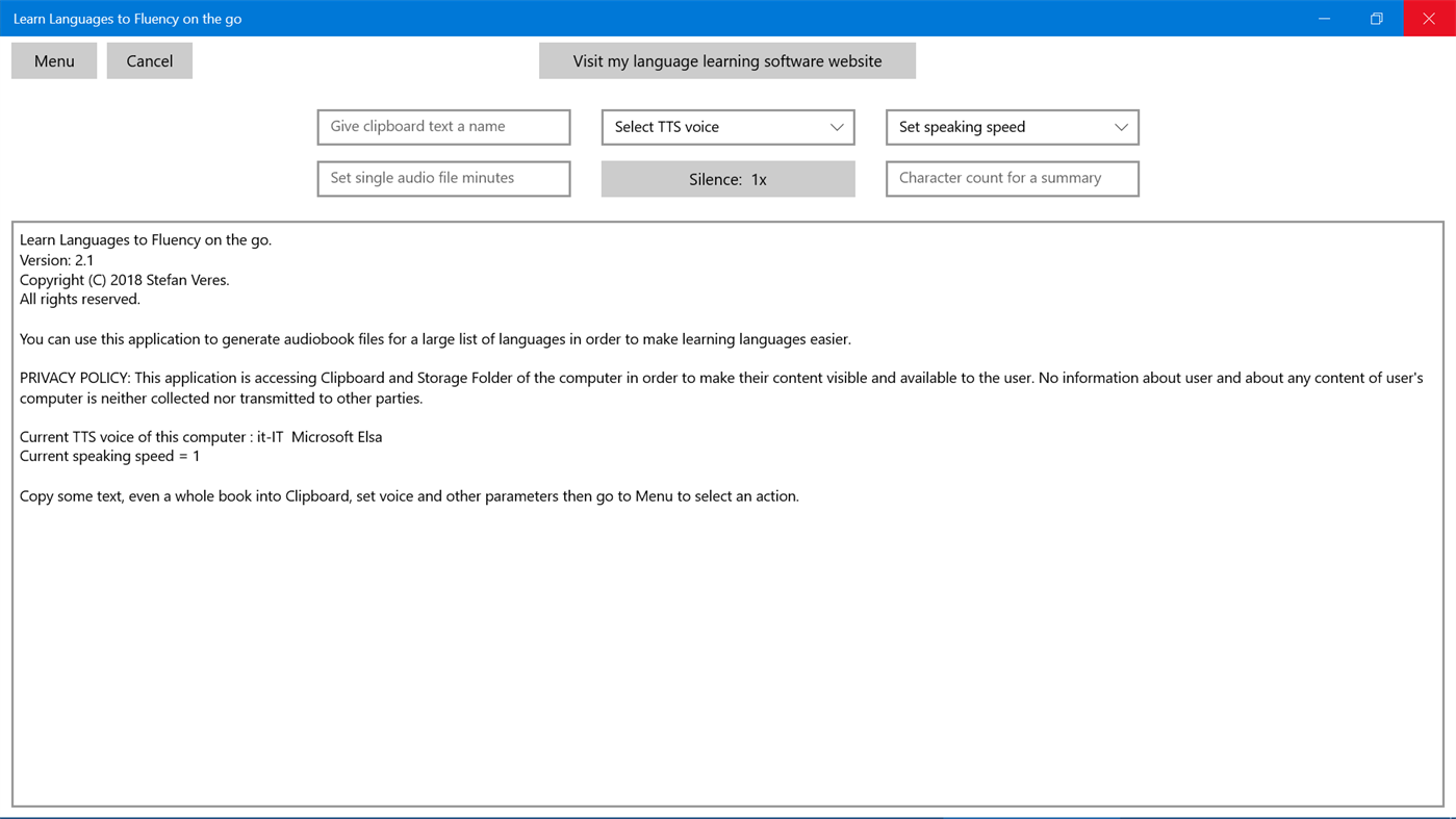 #1. Learn Languages to Fluency on the go (Windows) 게시자: Stefan Veres