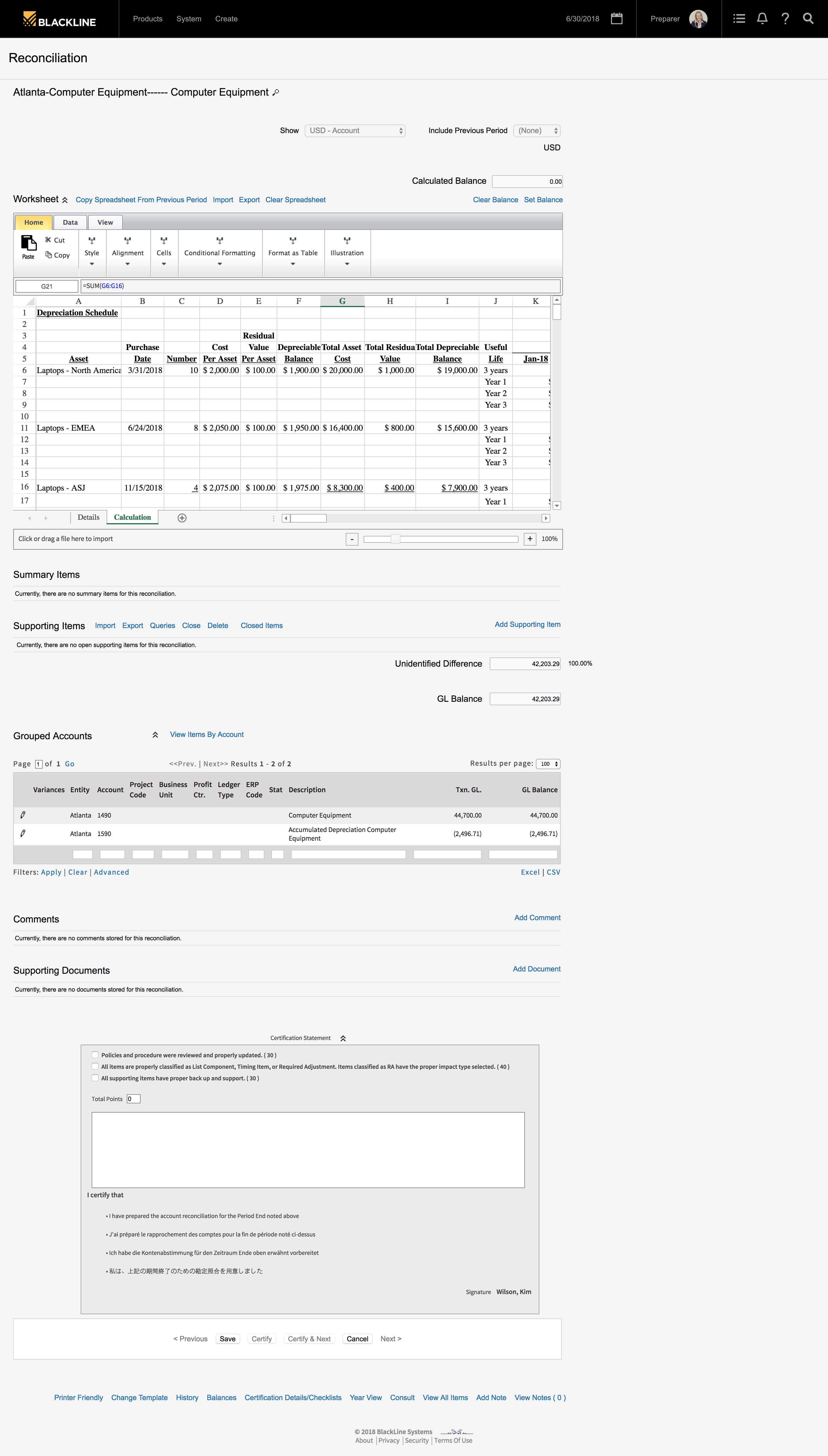 Snapshot 9 of Financial Close Automation for D365