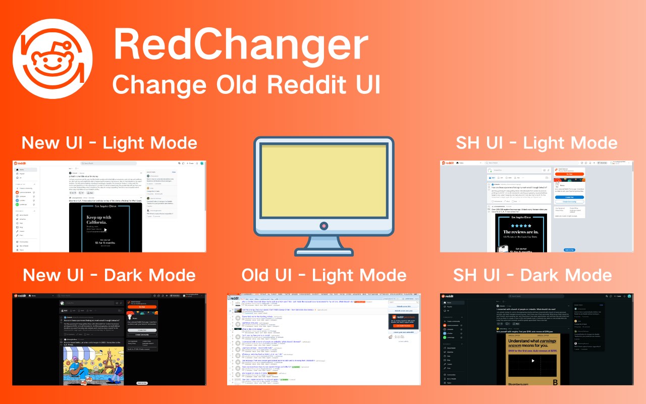 Change Reddit Interface - RedChanger