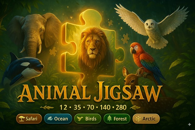 Animal Jigsaw Collection for PC & XBOX screenshot 1