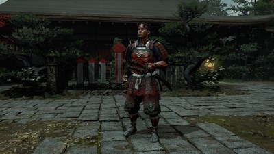 Onimusha: WotS - Наряд для Мусаси: красные доспехи — скриншот 2