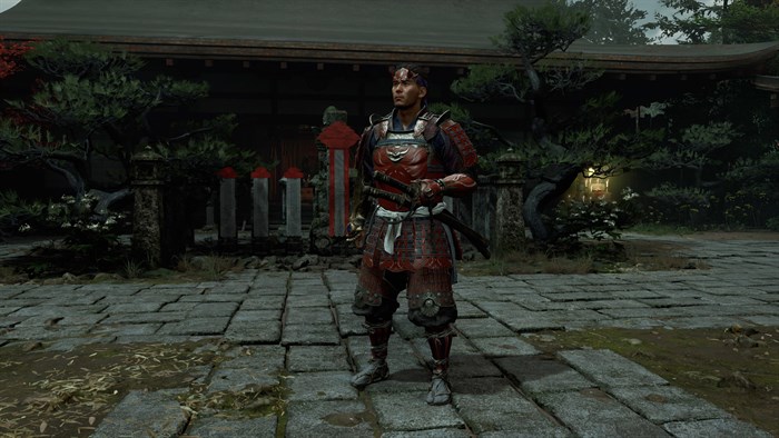 Onimusha: WotS - Наряд для Мусаси: красные доспехи — скриншот 2