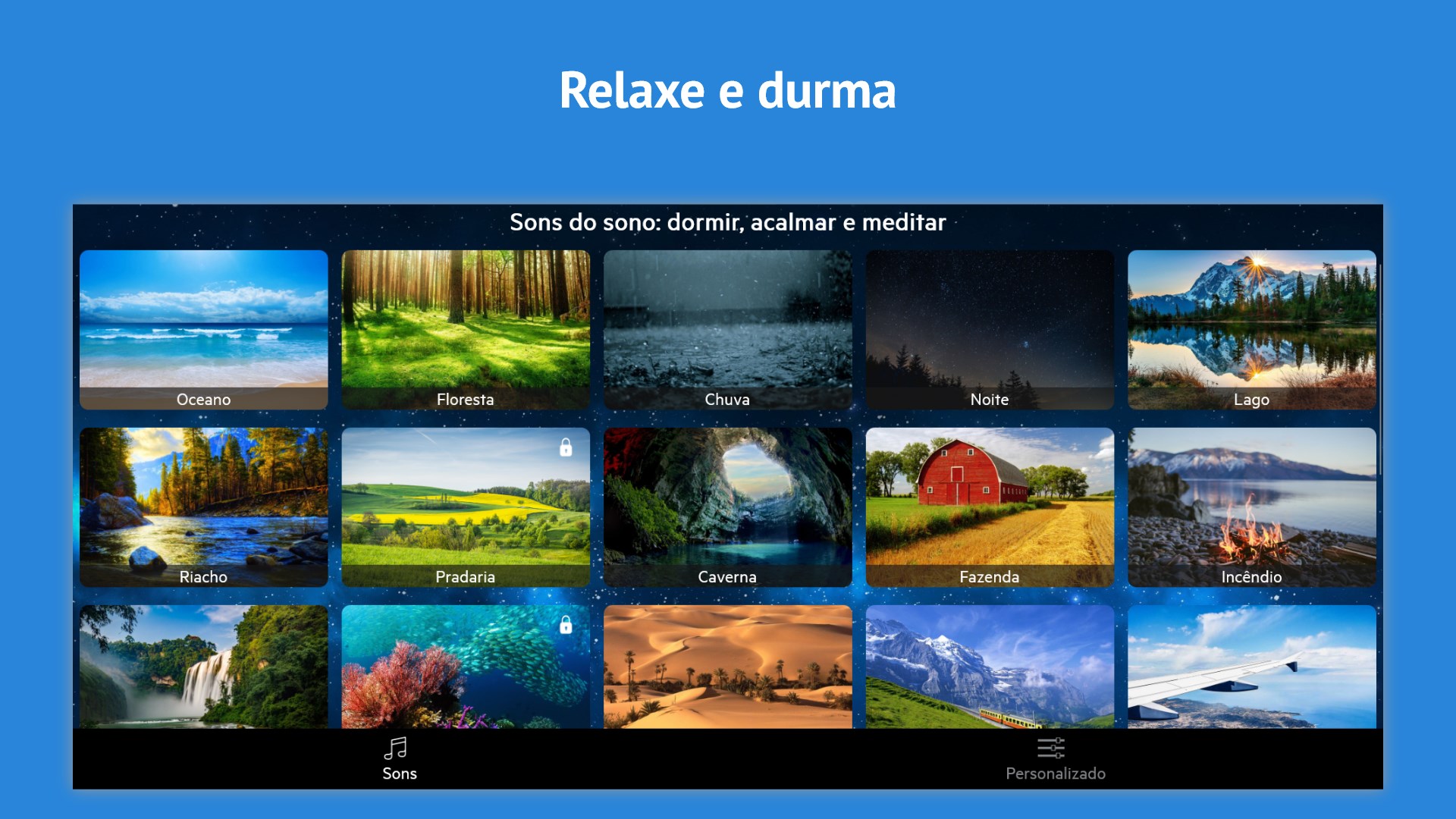 Sons Relaxantes da Natureza - Microsoft Apps