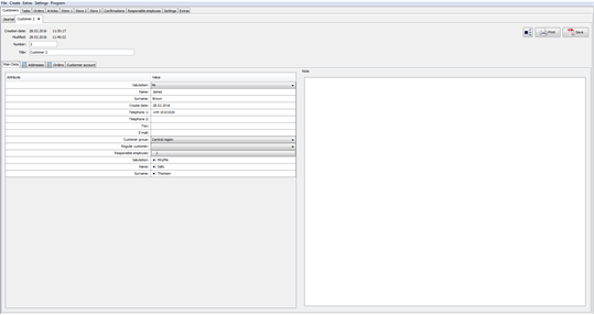 Universal Database Temia screenshot 3