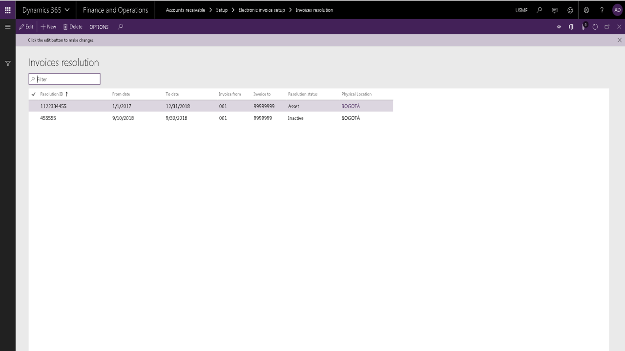 Snapshot 7 of Electronic Invoicing