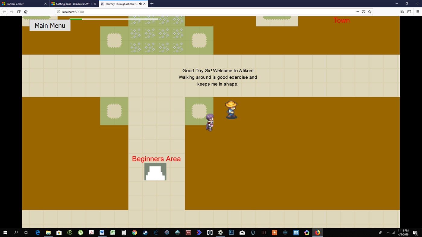 #4. Journey Through Aticon (Windows) بواسطة: Dee Cee Gamez