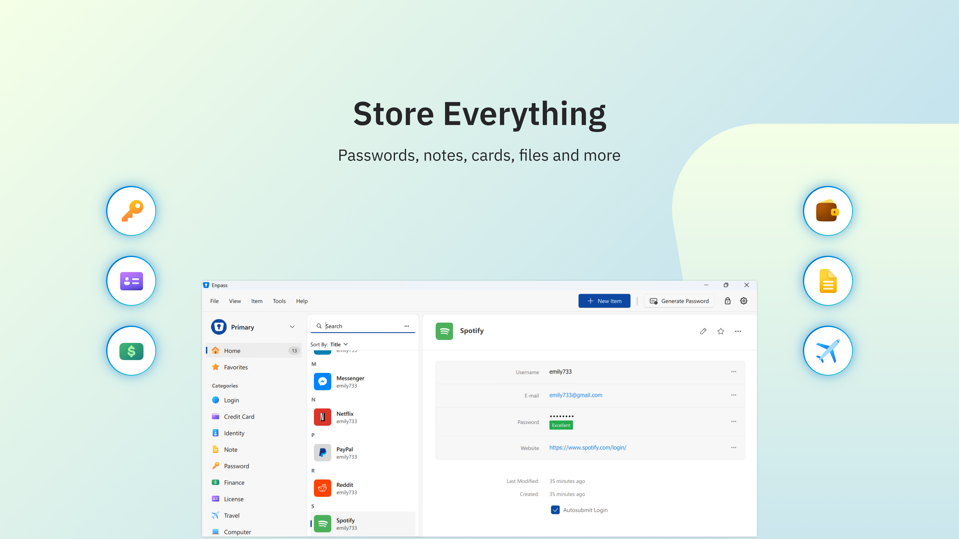 Enpass Password Manager screenshot