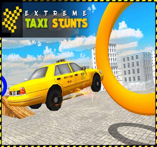 Taxi Crazy Stunts Simulator screenshot 2
