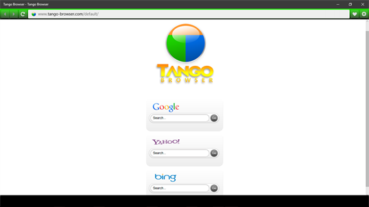 Tango Browser screenshot 1